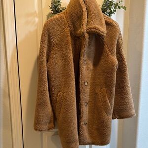 GAP Tan Teddy Jacket